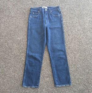 AMO Chloe Crop Straight Jeans In Affection Size 29